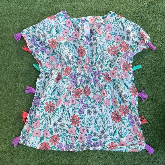 Cat & Jack Beach swim Coverup size medium pool summer Preowned - Picture 4 of 4